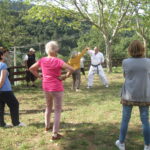 Un peu de sport avant le repas